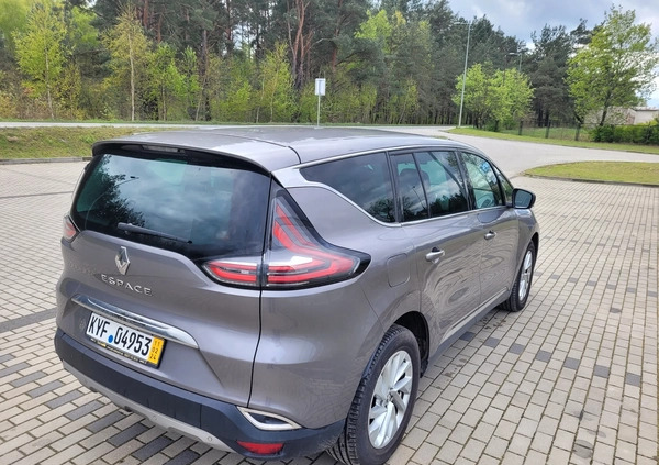 Renault Espace cena 49900 przebieg: 166000, rok produkcji 2016 z Tuchola małe 436